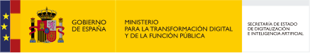 Gobierno de España y Ministerio para la Transformación Digital y de la Función Pública